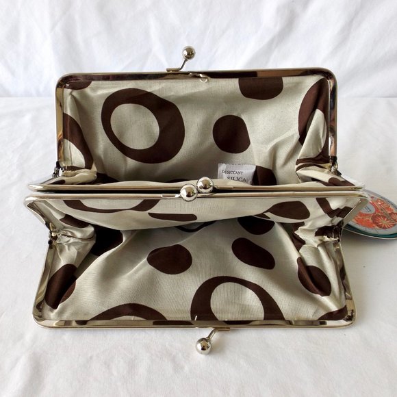 Studio 36 Green Patent Leather Clutch Wallet, New With Tags! - Picture 10 of 12